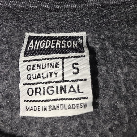Angderson Arizona Graphic Sweatshirt Small Oversized Gray Heavyweight Crewneck - Picture 3 of 4
